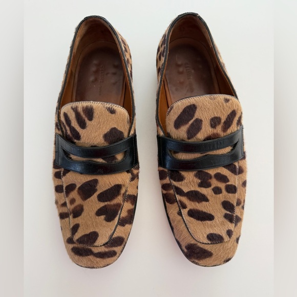 CELINE PARIS | pony hair leopard print loafer - Picture 4 of 9